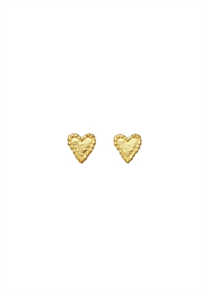 Rouge earrings Forgyldt Maanesten